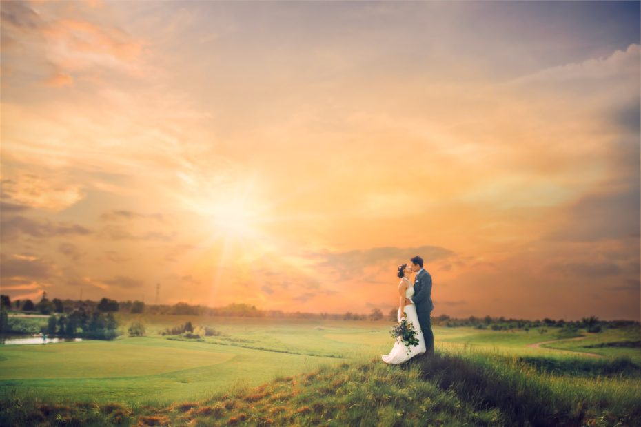 Alex & Shannon at Piper's Heath Golf